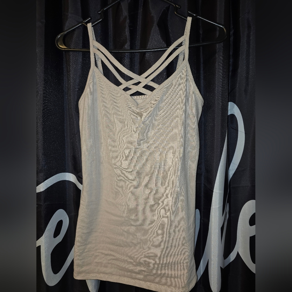 Maurices Cream Strappy Camisole